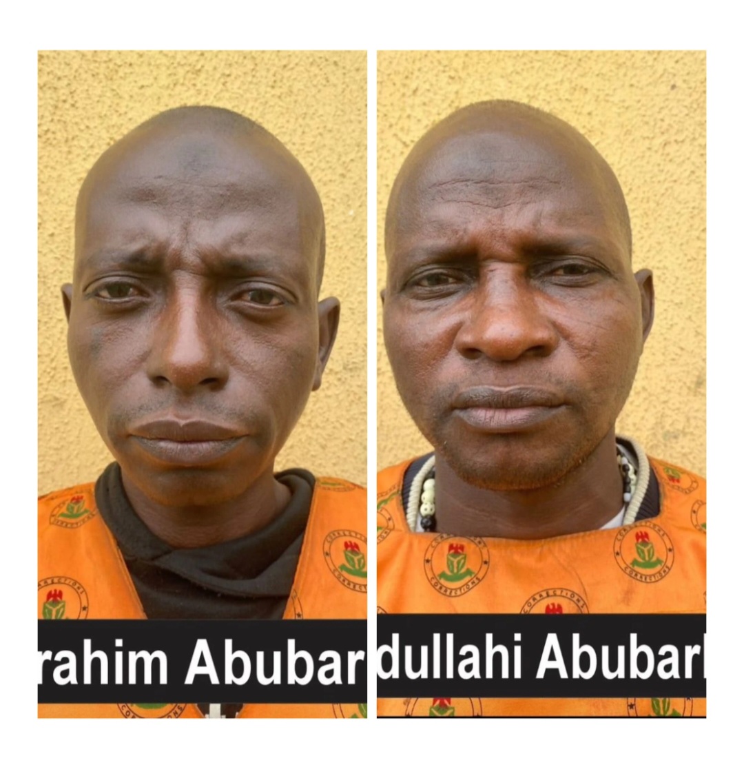 Two Men sentenced to death by hanging. 